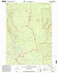 Devils Peak Oregon Historical topographic map, 1:24000 scale, 7.5 X 7.5 Minute, Year 1998