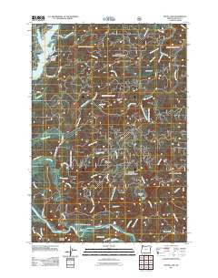 Devils Lake Oregon Historical topographic map, 1:24000 scale, 7.5 X 7.5 Minute, Year 2011