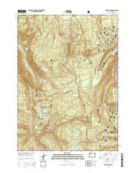 Devils Peak Oregon Current topographic map, 1:24000 scale, 7.5 X 7.5 Minute, Year 2014