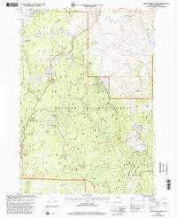 Devine Ridge North Oregon Historical topographic map, 1:24000 scale, 7.5 X 7.5 Minute, Year 1999