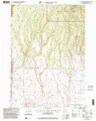 Devine Ridge South Oregon Historical topographic map, 1:24000 scale, 7.5 X 7.5 Minute, Year 1999