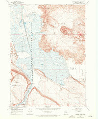 Diamond Swamp Oregon Historical topographic map, 1:24000 scale, 7.5 X 7.5 Minute, Year 1967