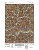 Dodson Butte Oregon Historical topographic map, 1:24000 scale, 7.5 X 7.5 Minute, Year 2011