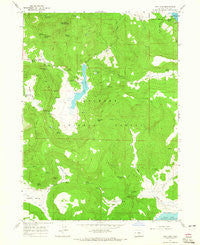 Dog Lake Oregon Historical topographic map, 1:24000 scale, 7.5 X 7.5 Minute, Year 1964