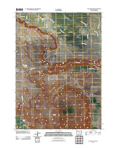 Dog Mountain Oregon Historical topographic map, 1:24000 scale, 7.5 X 7.5 Minute, Year 2011