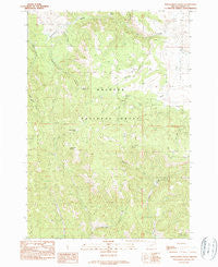 Donaldson Creek Oregon Historical topographic map, 1:24000 scale, 7.5 X 7.5 Minute, Year 1990