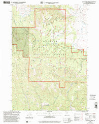 Donaldson Creek Oregon Historical topographic map, 1:24000 scale, 7.5 X 7.5 Minute, Year 1999