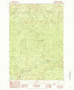 Dovre Peak Oregon Historical topographic map, 1:24000 scale, 7.5 X 7.5 Minute, Year 1984