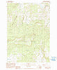 Drake Butte Oregon Historical topographic map, 1:24000 scale, 7.5 X 7.5 Minute, Year 1990