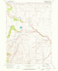 Drake Peak NE Oregon Historical topographic map, 1:24000 scale, 7.5 X 7.5 Minute, Year 1968