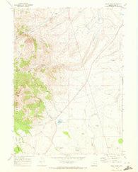 Drake Peak Oregon Historical topographic map, 1:24000 scale, 7.5 X 7.5 Minute, Year 1968