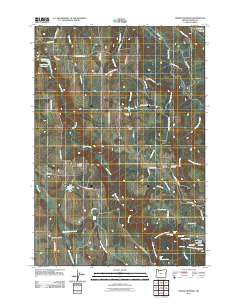 Drake Crossing Oregon Historical topographic map, 1:24000 scale, 7.5 X 7.5 Minute, Year 2011