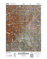 Drake Peak Oregon Historical topographic map, 1:24000 scale, 7.5 X 7.5 Minute, Year 2011