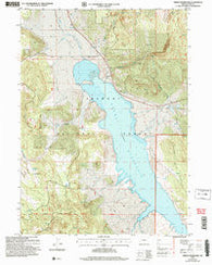 Drews Reservoir Oregon Historical topographic map, 1:24000 scale, 7.5 X 7.5 Minute, Year 2004