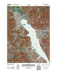 Drews Reservoir Oregon Historical topographic map, 1:24000 scale, 7.5 X 7.5 Minute, Year 2011