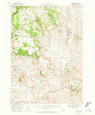Drewsey Oregon Historical topographic map, 1:62500 scale, 15 X 15 Minute, Year 1968