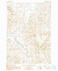 Drinkwater Pass Oregon Historical topographic map, 1:24000 scale, 7.5 X 7.5 Minute, Year 1990
