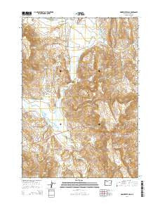 Drinkwater Pass Oregon Current topographic map, 1:24000 scale, 7.5 X 7.5 Minute, Year 2014