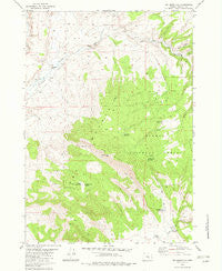 Dry Mountain Oregon Historical topographic map, 1:24000 scale, 7.5 X 7.5 Minute, Year 1982