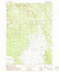 Dry Prairie Oregon Historical topographic map, 1:24000 scale, 7.5 X 7.5 Minute, Year 1988