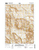 Duck Creek Butte Oregon Current topographic map, 1:24000 scale, 7.5 X 7.5 Minute, Year 2014