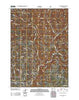 Dumont Creek Oregon Historical topographic map, 1:24000 scale, 7.5 X 7.5 Minute, Year 2011