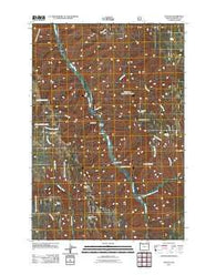 Duncan Oregon Historical topographic map, 1:24000 scale, 7.5 X 7.5 Minute, Year 2011