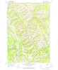 Duncan Oregon Historical topographic map, 1:24000 scale, 7.5 X 7.5 Minute, Year 1964