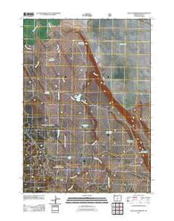 Duncan Reservoir Oregon Historical topographic map, 1:24000 scale, 7.5 X 7.5 Minute, Year 2011