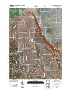 Duncan Reservoir Oregon Historical topographic map, 1:24000 scale, 7.5 X 7.5 Minute, Year 2011
