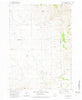 Dust Bowl Oregon Historical topographic map, 1:24000 scale, 7.5 X 7.5 Minute, Year 1981