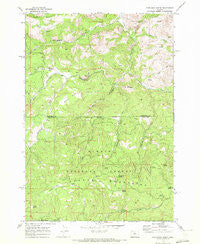 Dutchman Creek Oregon Historical topographic map, 1:24000 scale, 7.5 X 7.5 Minute, Year 1968