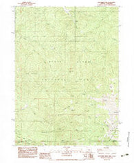 Dutchman Peak Oregon Historical topographic map, 1:24000 scale, 7.5 X 7.5 Minute, Year 1983