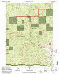Dutchman Peak Oregon Historical topographic map, 1:24000 scale, 7.5 X 7.5 Minute, Year 1996