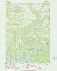 Eagle Rock Oregon Historical topographic map, 1:24000 scale, 7.5 X 7.5 Minute, Year 1990