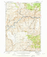 Eagle Rock Oregon Historical topographic map, 1:62500 scale, 15 X 15 Minute, Year 1946