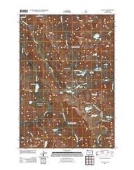 Eagle Cap Oregon Historical topographic map, 1:24000 scale, 7.5 X 7.5 Minute, Year 2011