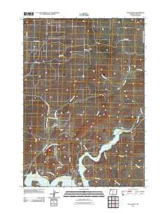 Eagle Rock Oregon Historical topographic map, 1:24000 scale, 7.5 X 7.5 Minute, Year 2011