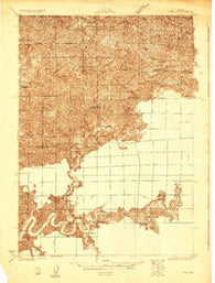 Earl Oregon Historical topographic map, 1:48000 scale, 15 X 15 Minute, Year 1919