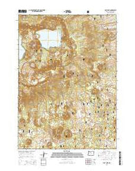 East Lake Oregon Current topographic map, 1:24000 scale, 7.5 X 7.5 Minute, Year 2014