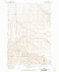Echo SW Oregon Historical topographic map, 1:24000 scale, 7.5 X 7.5 Minute, Year 1968