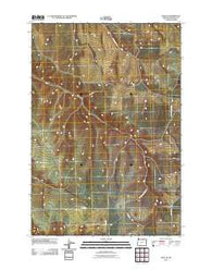 Echo SE Oregon Historical topographic map, 1:24000 scale, 7.5 X 7.5 Minute, Year 2011
