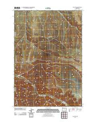 Echo SW Oregon Historical topographic map, 1:24000 scale, 7.5 X 7.5 Minute, Year 2011