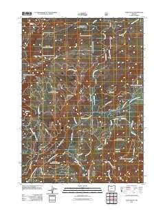 Eden Valley Oregon Historical topographic map, 1:24000 scale, 7.5 X 7.5 Minute, Year 2011