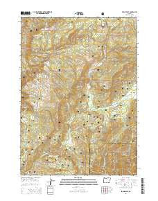 Eden Valley Oregon Current topographic map, 1:24000 scale, 7.5 X 7.5 Minute, Year 2014