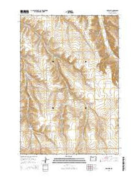 Eightmile Oregon Current topographic map, 1:24000 scale, 7.5 X 7.5 Minute, Year 2014
