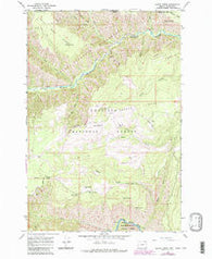 Elbow Creek Oregon Historical topographic map, 1:24000 scale, 7.5 X 7.5 Minute, Year 1967