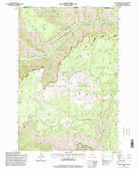 Elbow Creek Oregon Historical topographic map, 1:24000 scale, 7.5 X 7.5 Minute, Year 1995