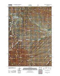 Eldorado Pass Oregon Historical topographic map, 1:24000 scale, 7.5 X 7.5 Minute, Year 2011