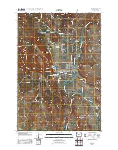 Elgin Oregon Historical topographic map, 1:24000 scale, 7.5 X 7.5 Minute, Year 2011
